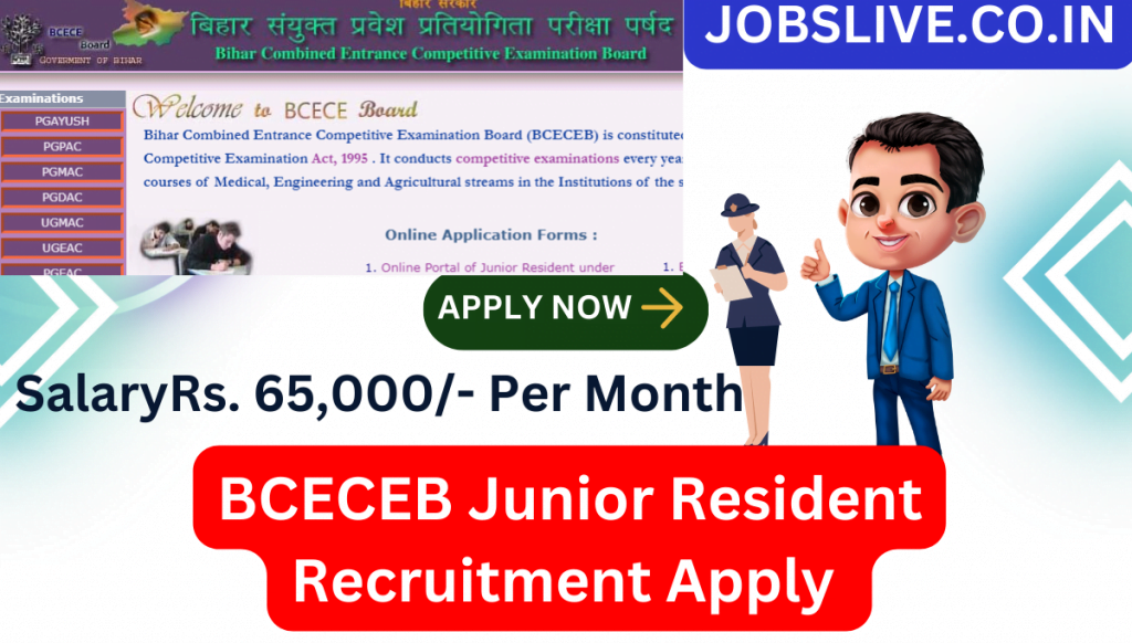 BCECEB Junior Resident Recruitment 2023 Apply for 1551 Posts