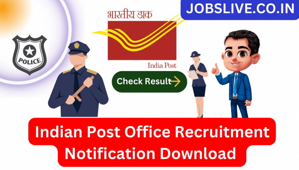 Indian Post Office Recruitment 2023 Notification Download