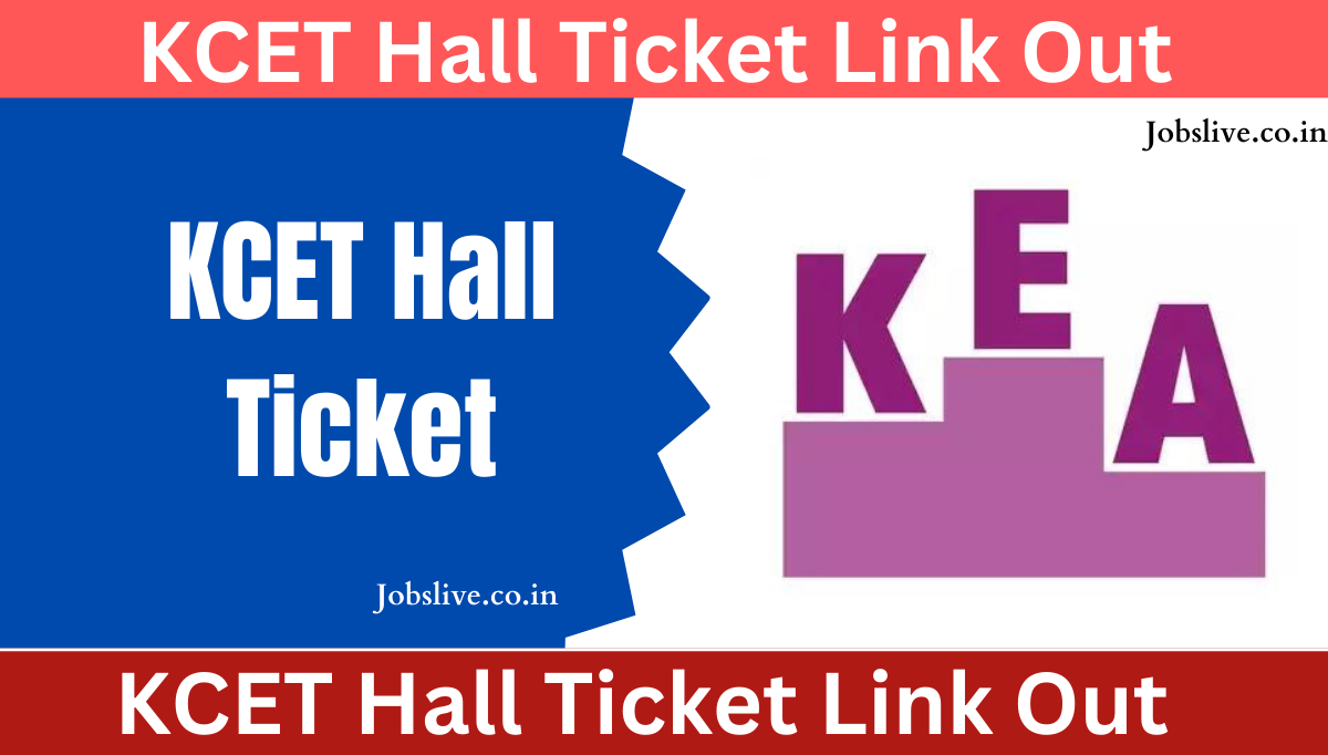 KCET Hall Ticket 2024 Link