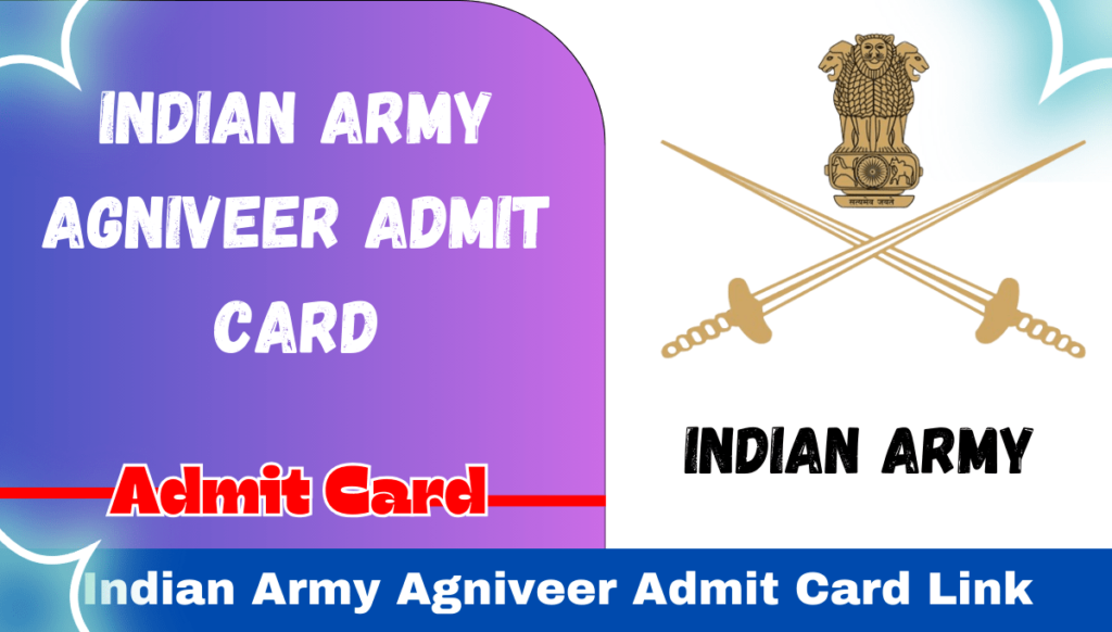 Indian Army Agniveer Admit Card 2024 Download link