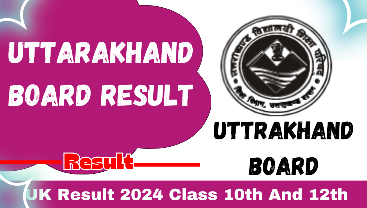 UK Result 2024 Class 10th & 12th Utrakhand Board Result