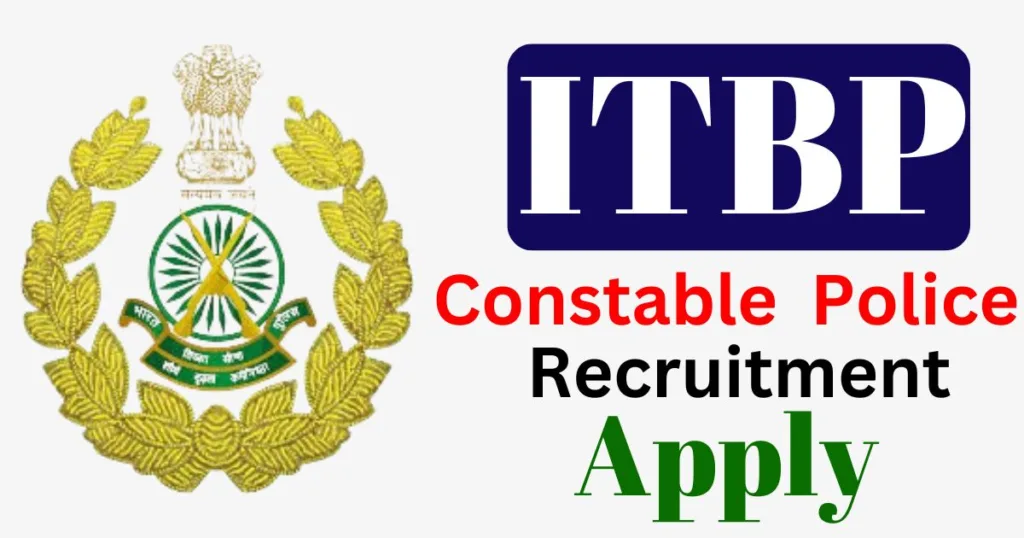 ITBP Constable Recruitment 2024