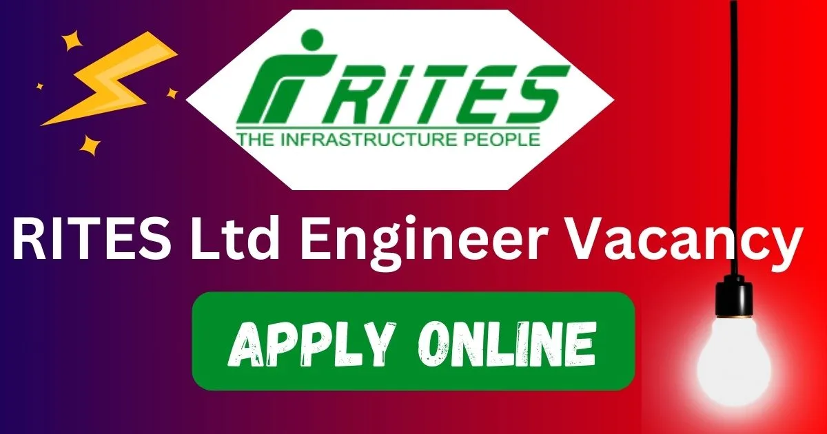 RITES Ltd Engineer Vacancy Notification 2025 Apply Online